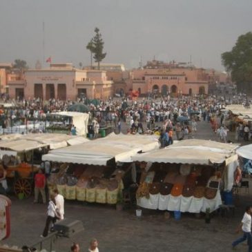 Evening in the main square