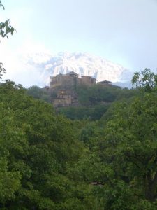 Our Kasbah from below