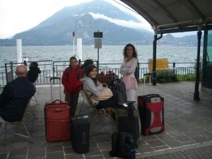 Varenna: Waiting for the ferry to Bellagio