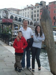 Family by Grand Canal