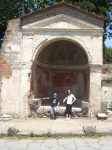 Us at pompei