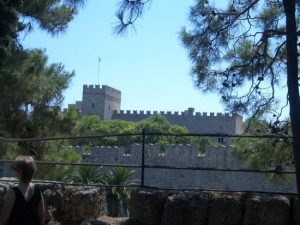 Roman walls and Ancient Palace