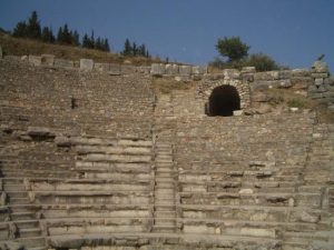 Theatre where St Paul preached as well