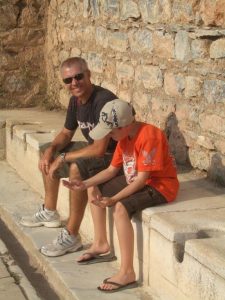 Tom and Mark on ancient latrines