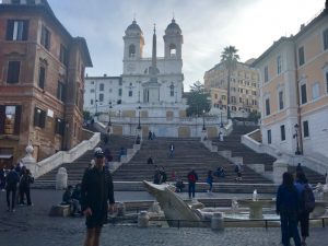 Mark at Spanish Steps