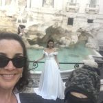 Photo bomb at Trevi