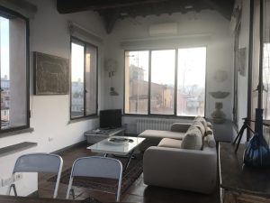 Upper room with 360 degree views across Rome and to Vatican