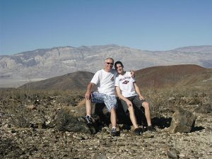 The boys surviving Death Valley…for now!