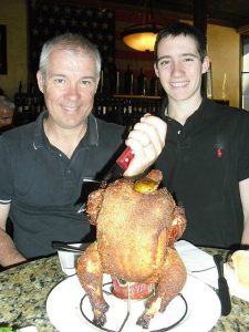 ‘Beer Can Chicken’…was great!