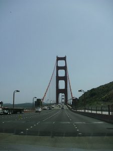 Golden gate Bridge.