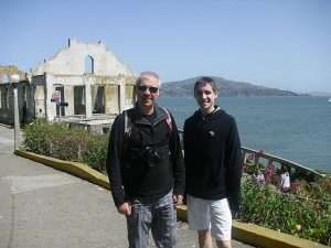 Landing at Alcatraz