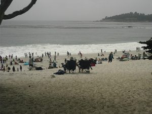 Carmel beach in summer…bring polar fleece!