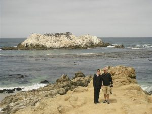 A stop along 17 Mile Drive