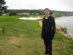 18th hole at Pebble Beach