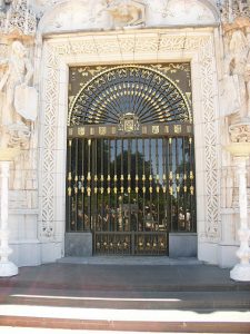 Hearst Castle: front door