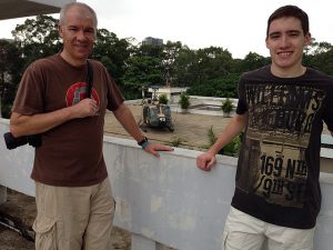 Boys at Reunification Palace