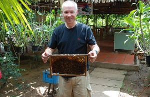 Mark with the bees!