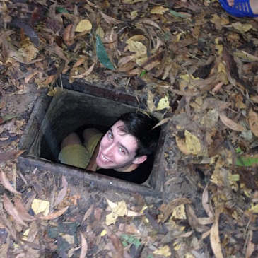 Cu Chi Tunnels day