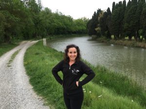 Morning walk along Canal du Midi.