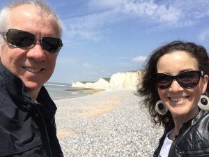 Us at Birling Gap.