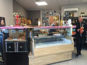 Inside the Boulangerie.