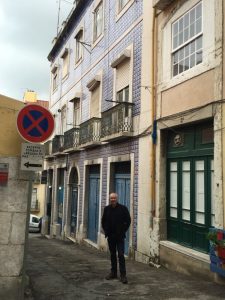 Beautiful Portugese tiles adorn many buildings.