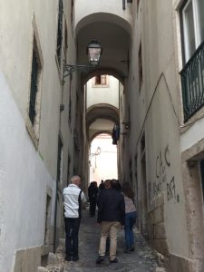 Mark in Alfama.