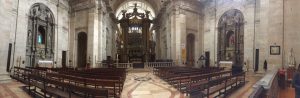 Pano of St Vincent’s altar.