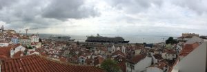 Pano of the Harbour. Note the two cruse ships!