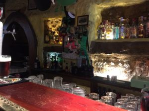 The Irish Pub in Cascais…it was dry!