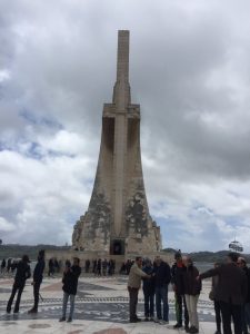 Belem Discovery Monument: note the sword/cross!