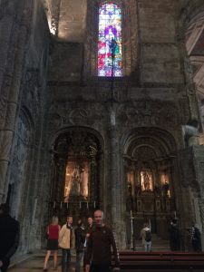 Mark in St Jeronimos.