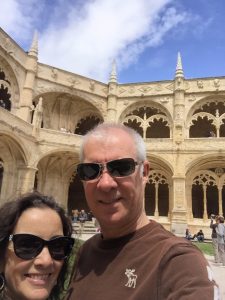 The Cloister area in St Jeronimos.