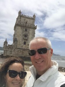 Us at the Tower of Belem.