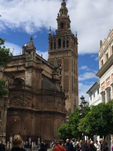 Giralda Tower used to be part of a Mosque.