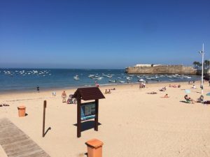 Cadiz beach.