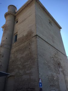 Minaret of an old Mosque forming the Old Cathedral