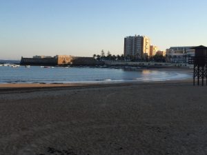 Cadiz beach.