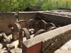 Moorish baths.