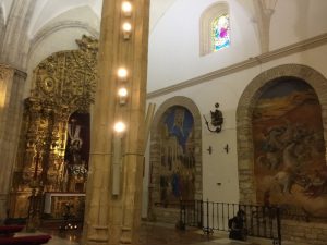 Moorish influence inside the Cathedral.