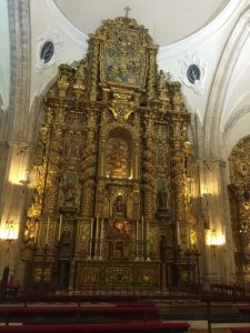 Ronda Cathedral Altar.