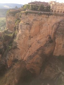 View from dinner back over the gorge.