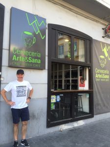 The Craft Beer Cafe in Malaga.