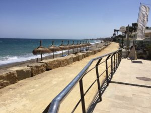 Beach at Marbella.