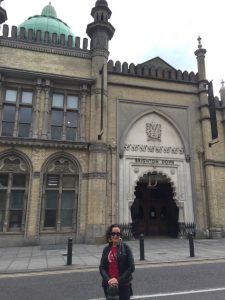 Me outside the Brighton Dome.