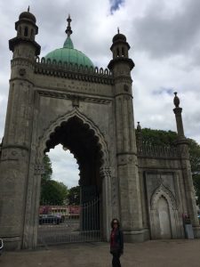 Heading from Brighton Pavilion to North Laine.