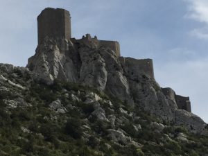 A Cathar Castle.