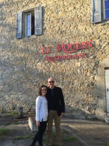 A lovely restaurant at Trebes.