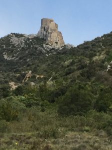 Rugged Cathar landscape.