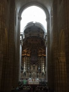 Inside the Cathedral.